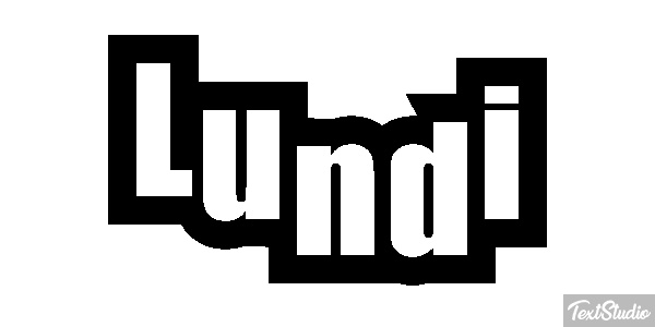 Lundi Effet de texte