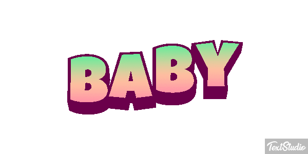 Baby Efeito do texto
