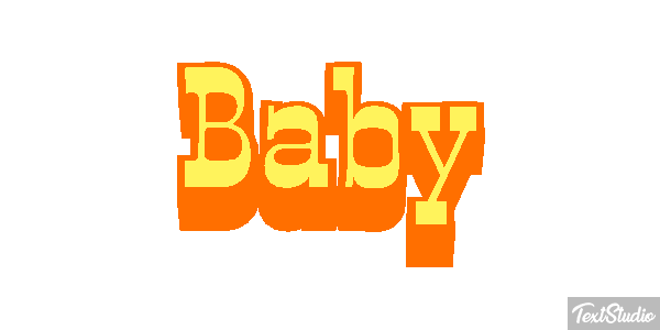 Baby Efeito do texto