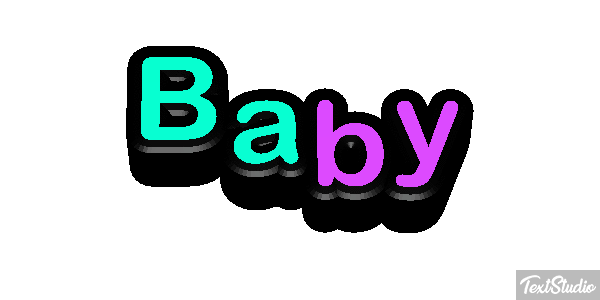Baby Efeito do texto