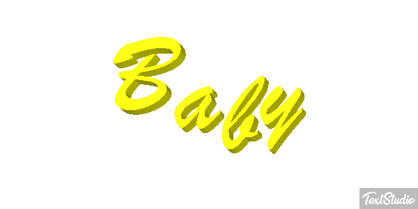 Baby Efeito do texto