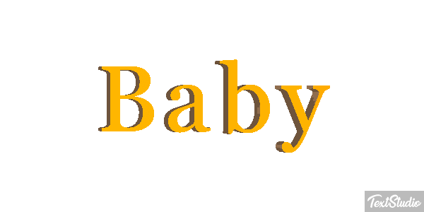 Baby Efeito do texto