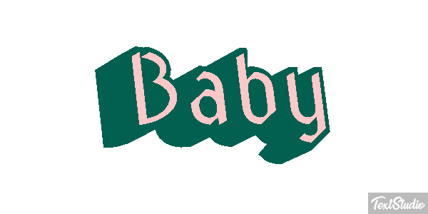 Baby Efeito do texto