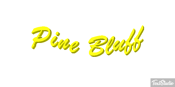 Pine Bluff Tekst effect