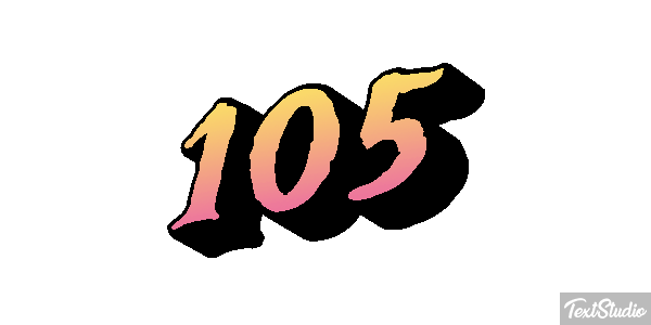105 Text effect