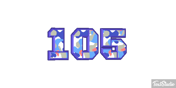 105 Text effect