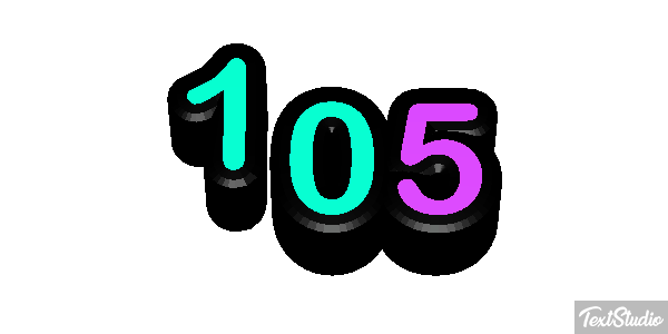 105 Text effect
