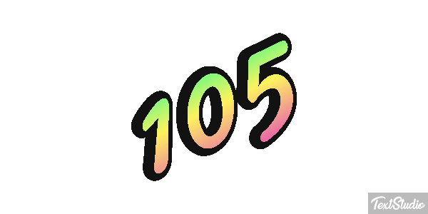 105 Text effect