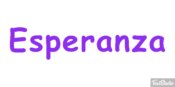 Esperanza Efecto de texto