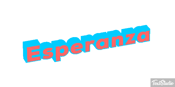 Esperanza Efecto de texto