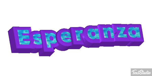 Esperanza Efecto de texto