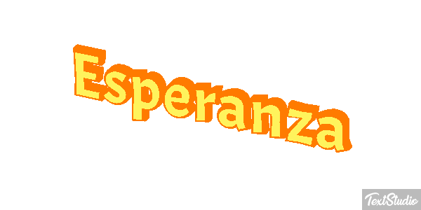 Esperanza Efecto de texto