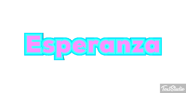 Esperanza Efecto de texto