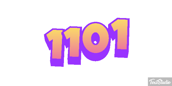 1101 Effetto testo