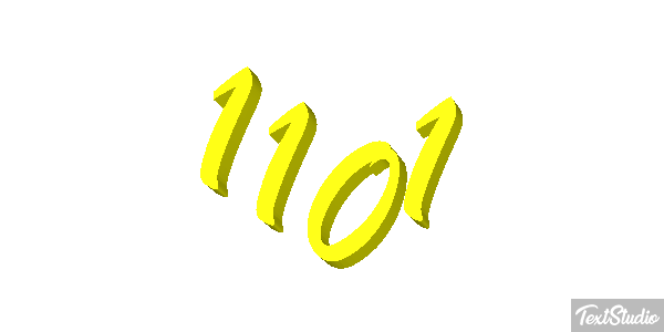 1101 Effetto testo