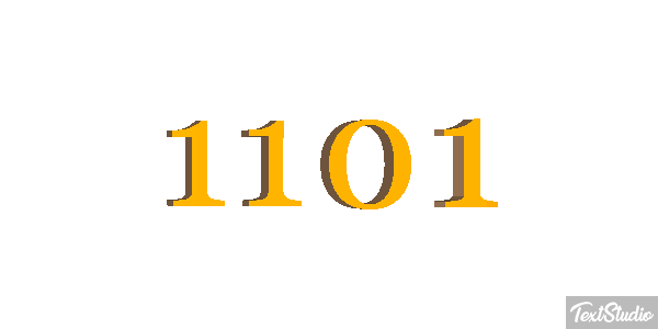 1101 Effetto testo