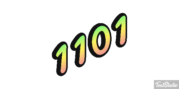 1101 Effetto testo