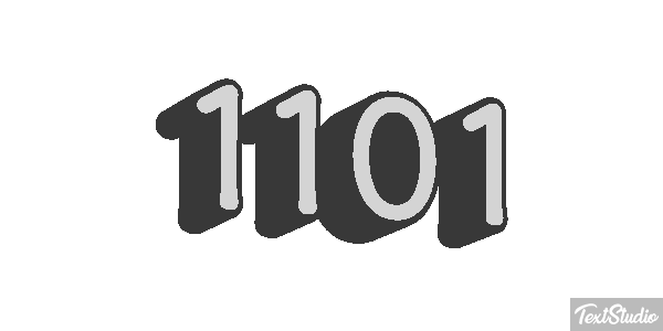 1101 Effetto testo