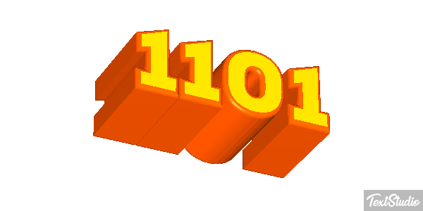 1101 Effetto testo