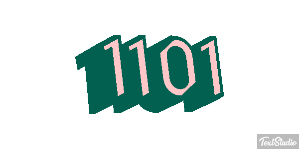 1101 Effetto testo