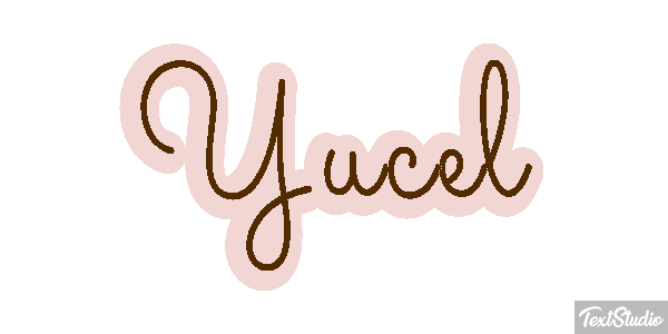 Yücel Efecto de texto