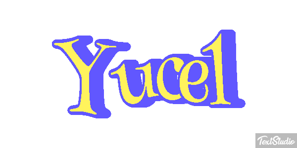 Yücel Efecto de texto
