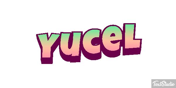 Yücel Efecto de texto