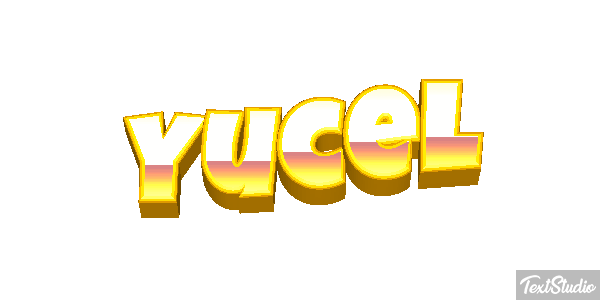 Yücel Efecto de texto