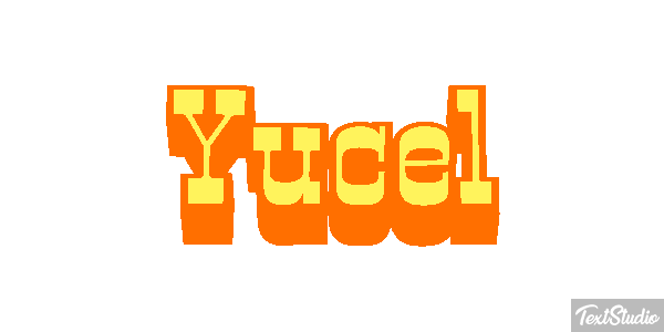 Yücel Efecto de texto