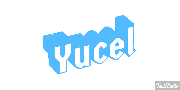 Yücel Efecto de texto