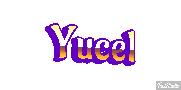 Yücel Efecto de texto
