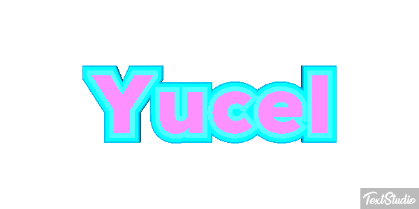 Yücel Efecto de texto