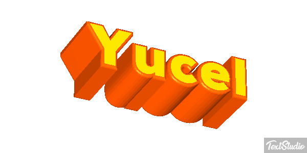 Yücel Efecto de texto