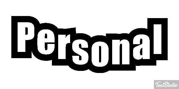 Personal Text effect
