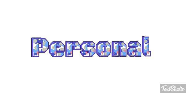 Personal Text effect