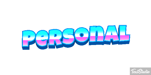 Personal Text effect