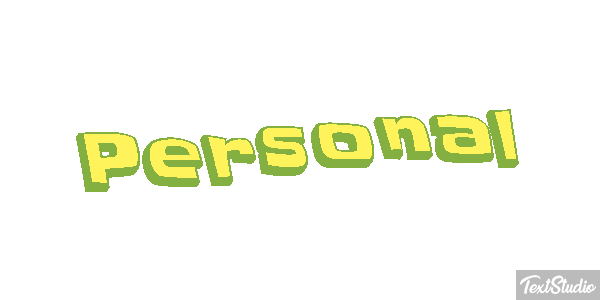 Personal Text effect