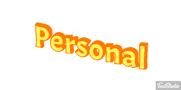 Personal Text effect