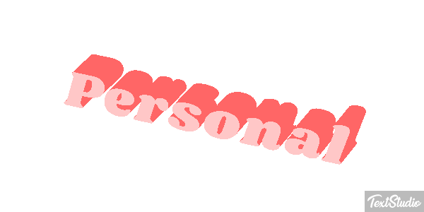 Personal Text effect