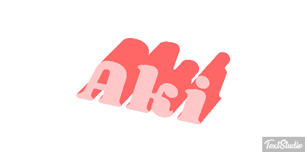 Aki Text effect