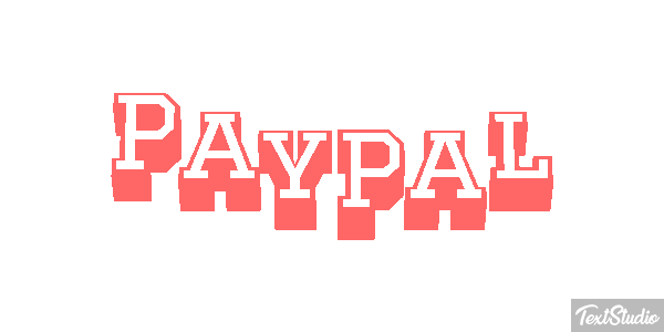 PayPal Text effect