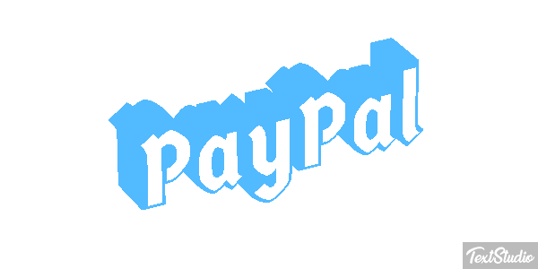 PayPal Text effect