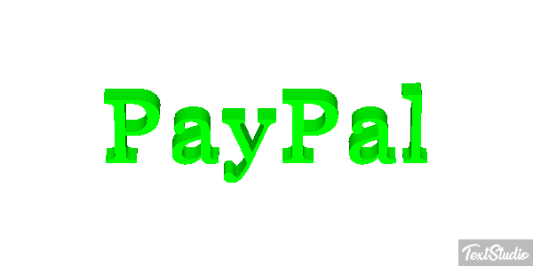 PayPal Text effect