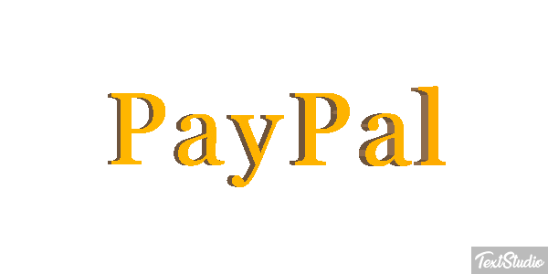 PayPal Text effect