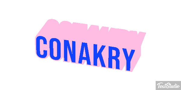 Conakry Effet de texte