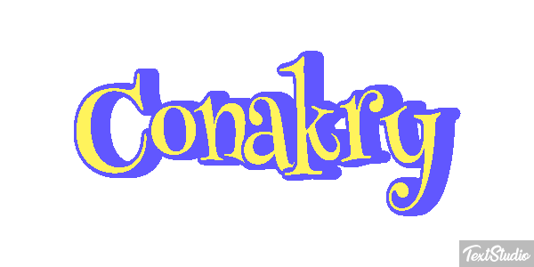 Conakry Effet de texte