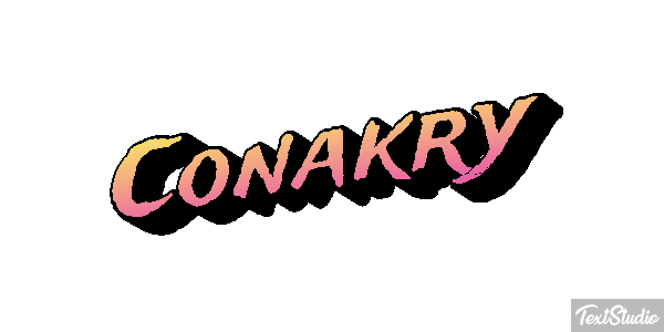 Conakry Effet de texte