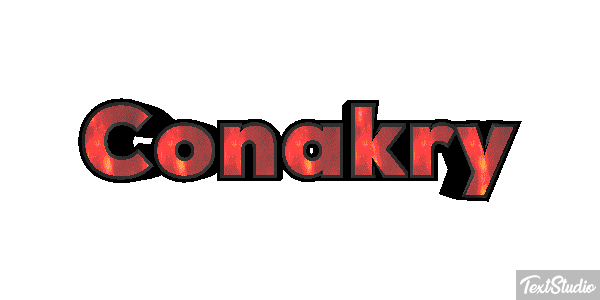 Conakry Effet de texte