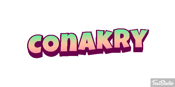 Conakry Effet de texte