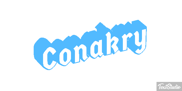 Conakry Effet de texte